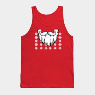 Christmas Santa Face mask Tank Top